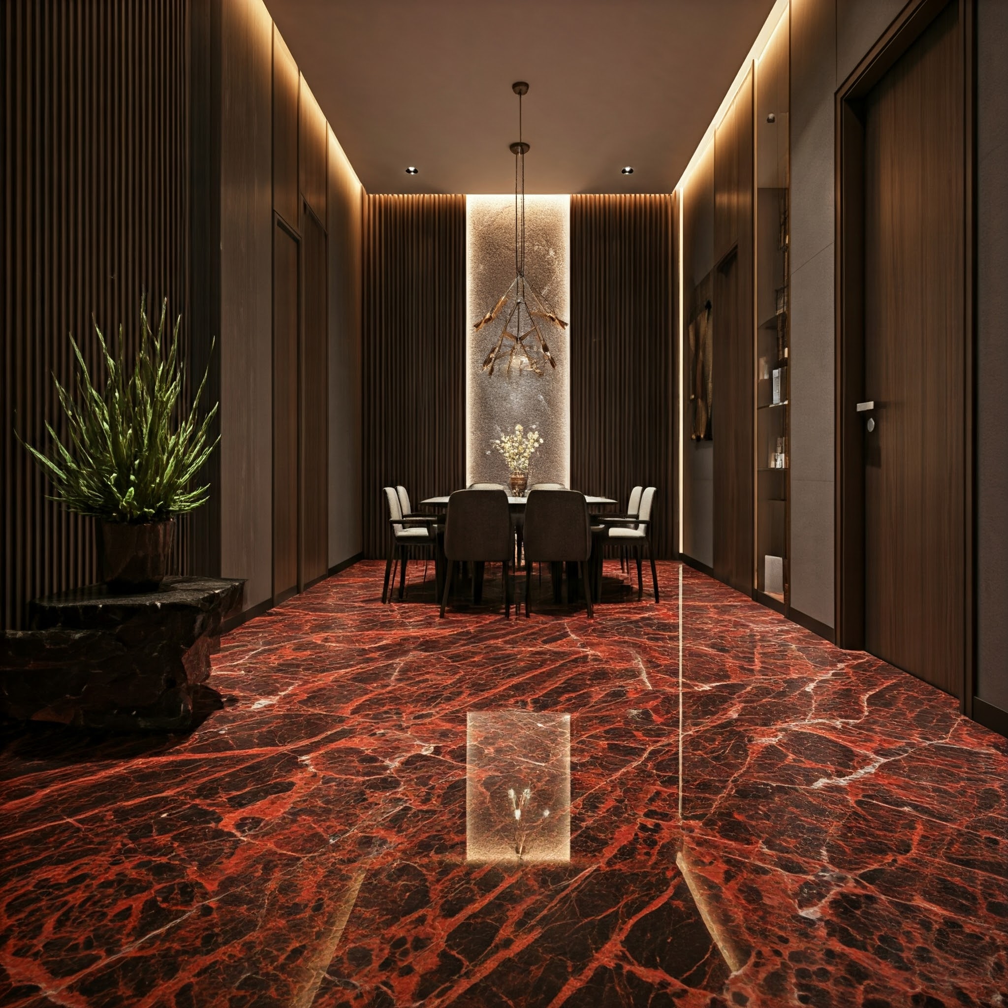 Red Granite Flooring